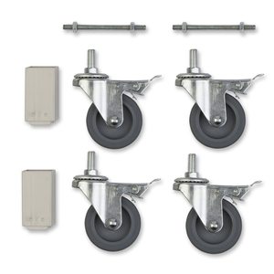 Reliable STANDCASTERSET, 4 Wheel Casters for Industrial Sewing Machine Tables