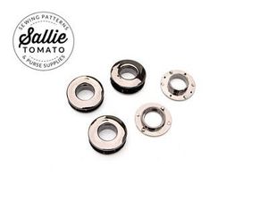Sallie Tomato STS178GB Dbl Faced Snap Grommets Black