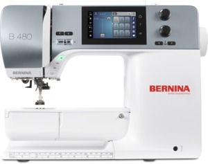 90054: Bernina B480 Sewing Only, Jumbo Bobbin, 9mm Stitch Width, BSR Compatible.