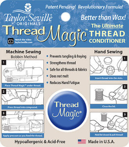 64564: Taylor Seville TMROUND 2 of Thread Magic Rounders, In Line Silicone Applicator Thread Conditioners