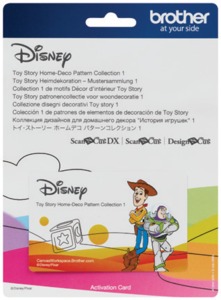 Brother CADSNP05, Disney Pixar Toy Story Pattern Collection 5 for Scan N Cut Canvas
