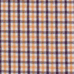 Fabric Finders T83 Gold and Purple Check Fabric 60″ wide bolt