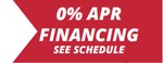 0% APR Financing through Synchrony Financial OAC On Credit Approval