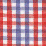 Fabric Finders T92 Orange and Purple Check Fabric by the yard