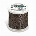 Madeira MM-426 Metallic No. 40 Embroidery Thread, 220 Yds. Multicolor Pink and Black, Box of 5 Spools