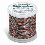 Madeira MM-AST5 Metallic No. 40 Embroidery Thread, 220 Yds. Astro Multi 5 (Dark Brights), Box of 5 Spools