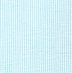 Fabric Finders Mini Striped Seersucker Fabric Aqua Blue