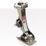 DREAMSTITCH Slant Shank 7mm Open Toe Foot Appliqué Presser Foot for Singer Sewing Machine