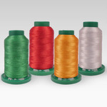Exquisite Polyester Thread Kit Holiday with Metallic 24 Spools, Designs In  Machine Embroidery #V2040-24
