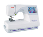 Janome MC9700 & 25/10YrExtWnty* (MC9500+Color Screen) 5.5x7.9" Hoop Embroidery Sewing Quilt Machine 96Designs 3Fonts Resize 90-120% ATA Card Port .jef