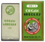 Organ Japan HAx1, 15x1, 130R Regular Home Sewing Machine Needles, Box of 100 Made in Japan, Specify One Size, Organ HAx1 15x1 130R 10PK Chrome Plated Sewing Machine Needles, Specify Size and Sharp or Ball Point.