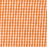 Fabric Finders 15 Yd Bolt 9.34 A Yd Orange 1/16 inch Gingham Check 100 percent Pima Cotton 60 inch
