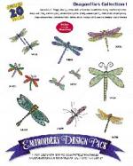 Amazing Designs / Great Notions 1173 Dragonflies I Multi-Formatted CD