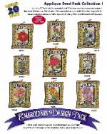 Amazing Designs / Great Notions 1178 Applique Seed Pack I Multi-Formatted CD