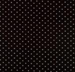 Fabric Finders 15 Yd Bolt 9.34  #611 Pique 100% Pima Cotton Fabric Black  With  Mini Blue Dots 60" Yd