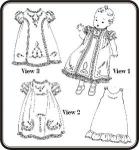 Old Fashion Baby Daydresses Sewing Pattern By Jeannie Baumeister