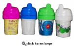 Kiwi Baby's Acrylic First Sippy Cup for Photo, Embroidery, Monogramming