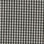 Fabric Finders 15 Yd Bolt 9.34 A Yd Gingham Black 1/16 inch Check 100 percent Pima Cotton 60 inch