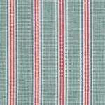 Fabric Finders 15 Yd Bolt 9.34 A Yd  T45 Stripe Red And Green 100% Pima Cotton 60" Fabric