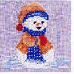 Sudberry House D1900 5 Snowmen Digitized Machine Cross Stitch Designs CD