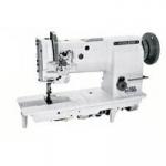 28755: GC20618-2 1/4" Double Needle Feed Walking Foot Sewing Machine, Stand