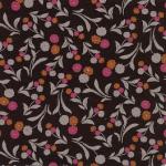 Fabric Finders 15 Yd Bolt 9.34 A Yd 983 Black / Raspberry 100% Pima Cotton 60 inch Fabric