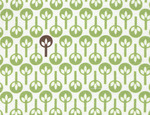 Fabric Finders  #1254 Green/Brown Trees Print 15 Yd Bolt 9.34 A Yd100% Cotton 60"