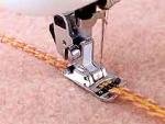 Brother SA110 Snap OnAll Metal Cording Couching Foot for up to 7mm Wide, 3-Hole Cording Application on Top of Fabrics