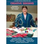 Palmer Pletsch, Creative Serging, Parts I & II, Based on, Serger Idea Book. on a single, DVD Video, 2 Hours, Featuring, Marta Alto, with Pati Palmer