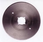 41734: KM S-135 4" Rotary Round Knife Steel Blade for RS-100 Cutter Machine