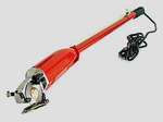 Superior AS100LH 24in Long Handle 2in Rotary Cutter +Blades, Brushes, Coupling, 3 Wire 9' Cord, 2x6 Sided Blades, 2 Sharpener Stones, 2 Motor Brushes
