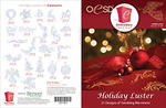 OESD 12319H Holiday Luster Design Collection Multiformat Embroidery Design CD