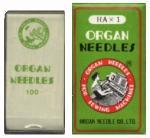 Organ Japan 16x1 Needles, 100 Round Shank, Sharp or Ball Point for Industrial Singer Pfaff 15 15K 16 16K 17SV 19 19KSV 22-1 32 33 44-1 44-22 44K 56