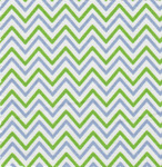 Fabric Finders 15 Yd Bolt 9.33 A Yd 1423 Periwinkle/Lime Chevron 100% Pima Cotton Fabric 60 inch