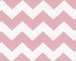Fabric Finders 15 Yd Bolt 9.33 A Yd 1600 Pink Chevron 100% Pima Cotton Fabric 60 inch