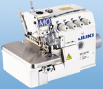 80124: Juki MO-6814S-BE6-40H 1&2 Needle 3&4 Thread Serger with Assembled +Submerged Power Stand