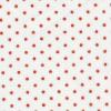Fabric Finders 15 YD Bolt 9.99 A YD #108 Pique 100% Pima Cotton Fabric White Material With Small Red Dots 60"