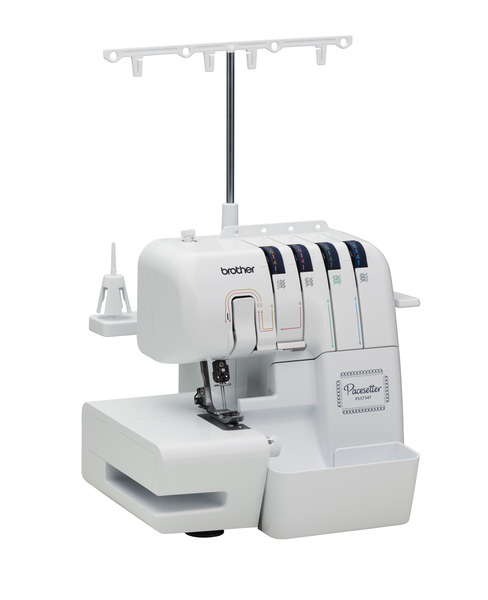 Brother 1034D Serger, Heavy-Duty Metal Frame Overlock Machine, 1,300  Stitches Per Minute, Removeable Trim Trap, 3 Included Accessory Feet 