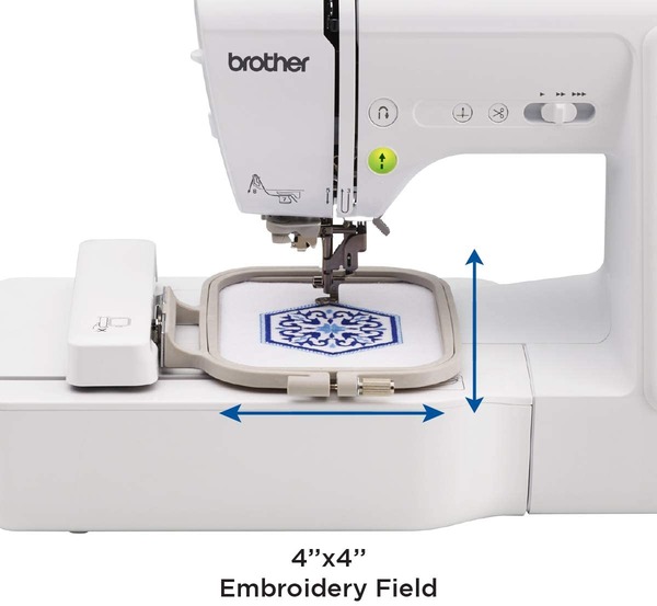 Brother SE600 103-Stitch Sewing 4x4 Embroidery Machine USB at AllBrands.com
