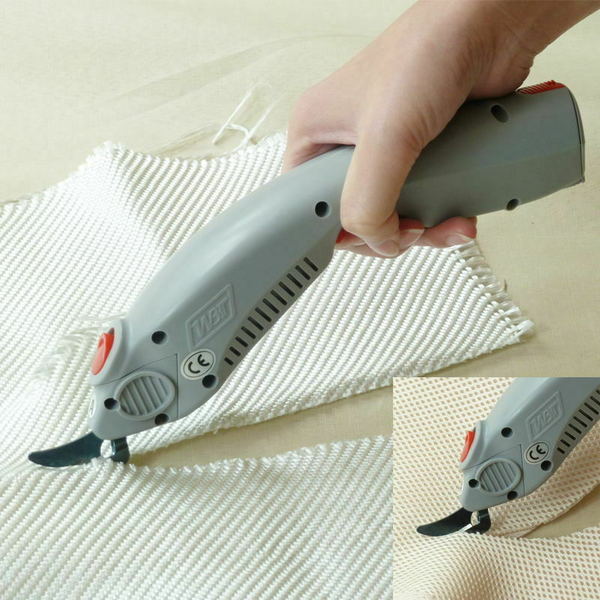 WBT-1 Electric Scissors for Cutting Fabric Cordless Electric Fabric  Scissors Cloth Cutter with 2 Blades (1 Battery)