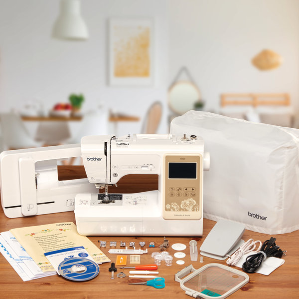 Brother RSE625 103 Stitch Sewing 4x4 Embroidery Machine, USB Port, 280