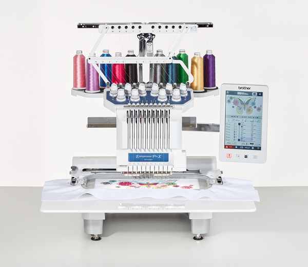 Brother PR1055x Multi-Needle Embroidery Machine – TailorzSwng