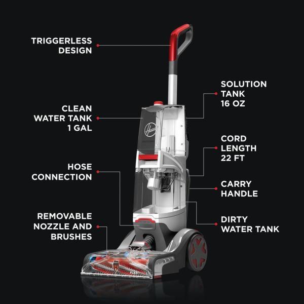 hoover smartwash automatic carpet cleaner weight