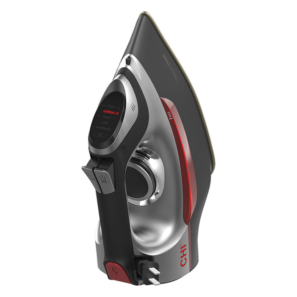 Black + Decker Vitessa Advanced Steam Iron with Dual-Position Cord, Red,  IR2050 