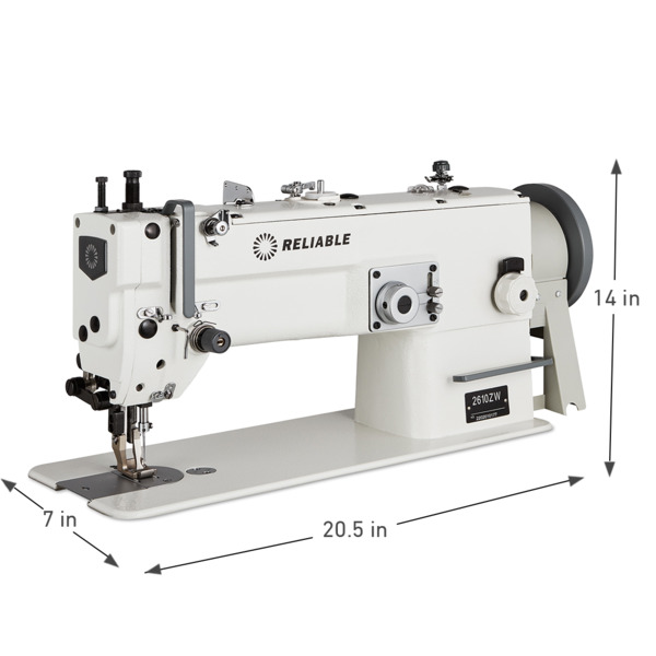 Consew 146RB single-needle, Walking-Foot Zigzag Machine Stitch Type-1A w/ Table and Motor (Table Comes Assembled)