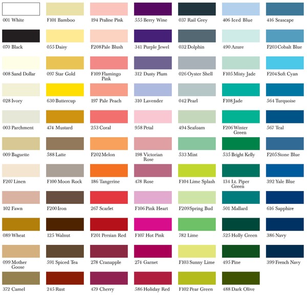 Glide Thread Color Chart - Robison Anton 122sbp-9 450 Color Chart ...