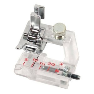 1 pcs Adjustable Bias Tape Binding Foot Snap On Presser Foot For Brother  Sewing Machine Accessories 5BB5732 - Price history & Review, AliExpress  Seller - ASewing accessories burlap Store