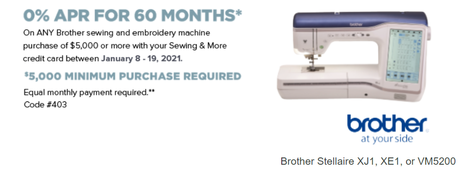 Brother Sewing Embroidery Quilting Machines